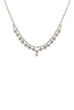 Stylish Rhinestone Design Crystal Necklace